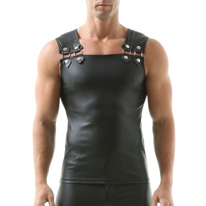 Kunstleren Tanktop