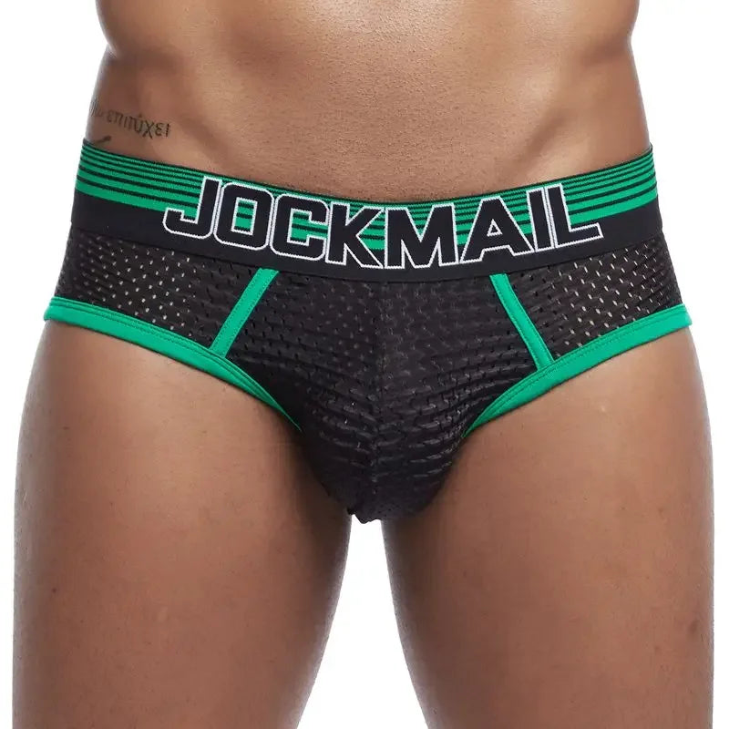 Mesh Hip Brief – Bold Colour Underwear | M–2XL