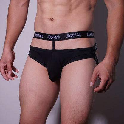 Hollow Pouch G-String Jockstrap – 10 Colours | M–XL | Nylon & Elastane