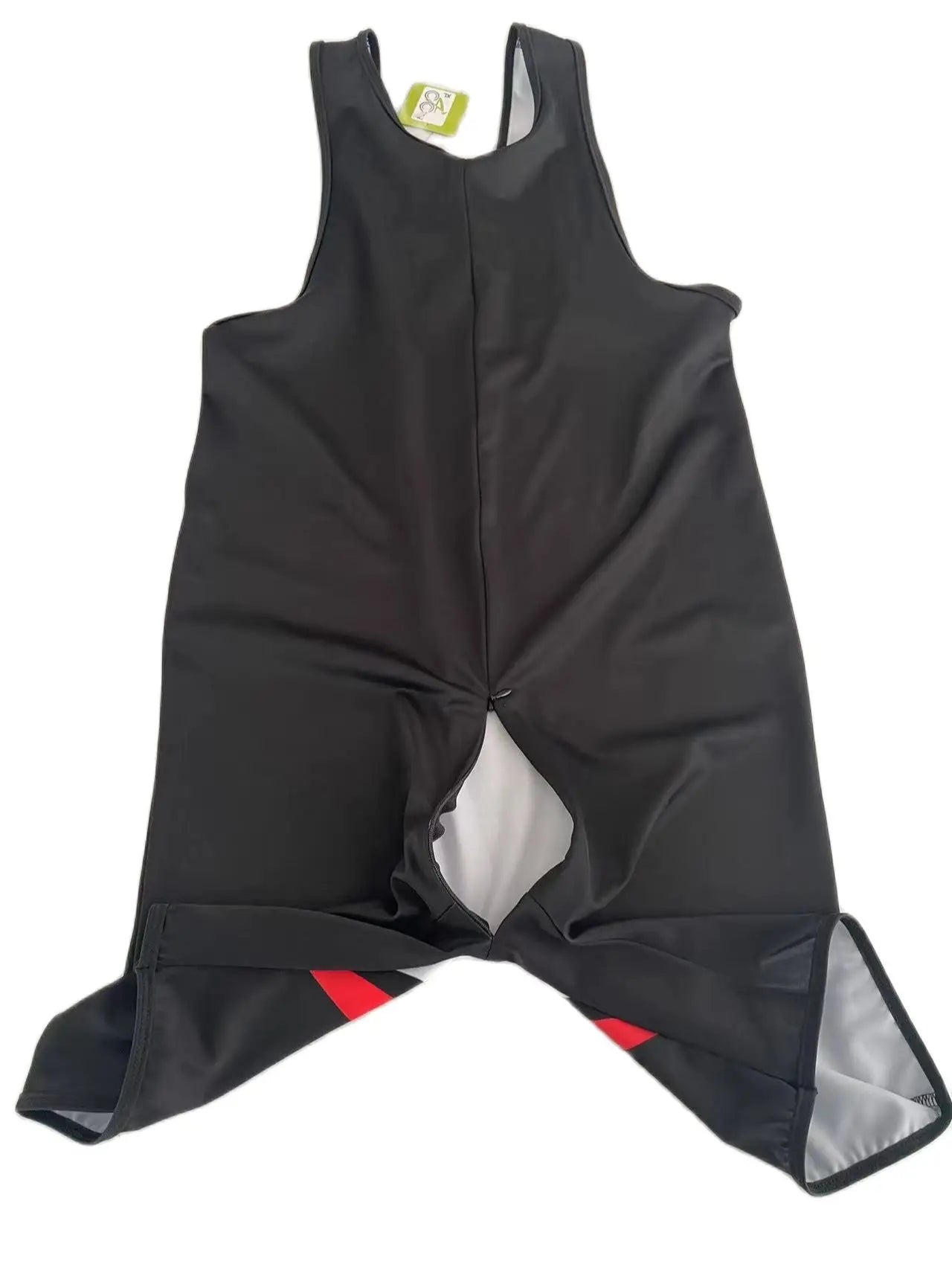 Men's Zipper-Back Singlet – One-Piece Sleeveless Gym & Fitness Top