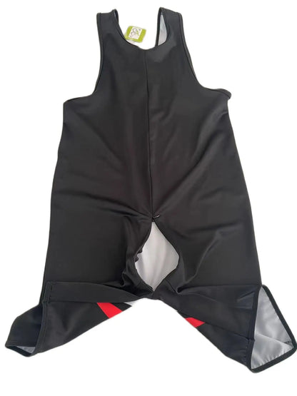 Men's Zipper-Back Singlet – One-Piece Sleeveless Gym & Fitness Top