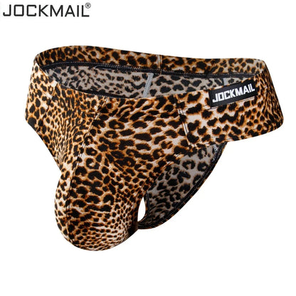 Animal Print Thong – 4 Prints | M–2XL | Nylon, Polyester & Lycra