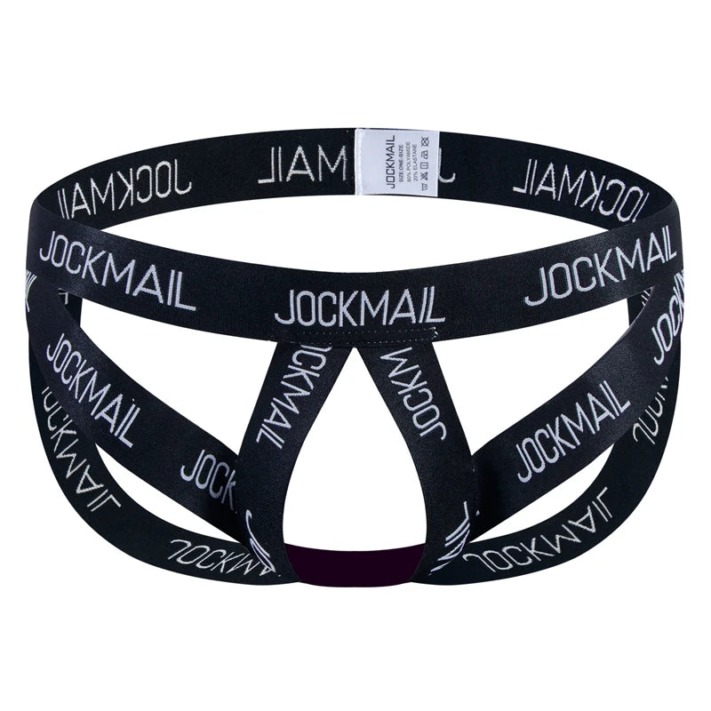 Open-Back Jockstrap Thong – 6 Colours | One Size | Nylon & Elastane