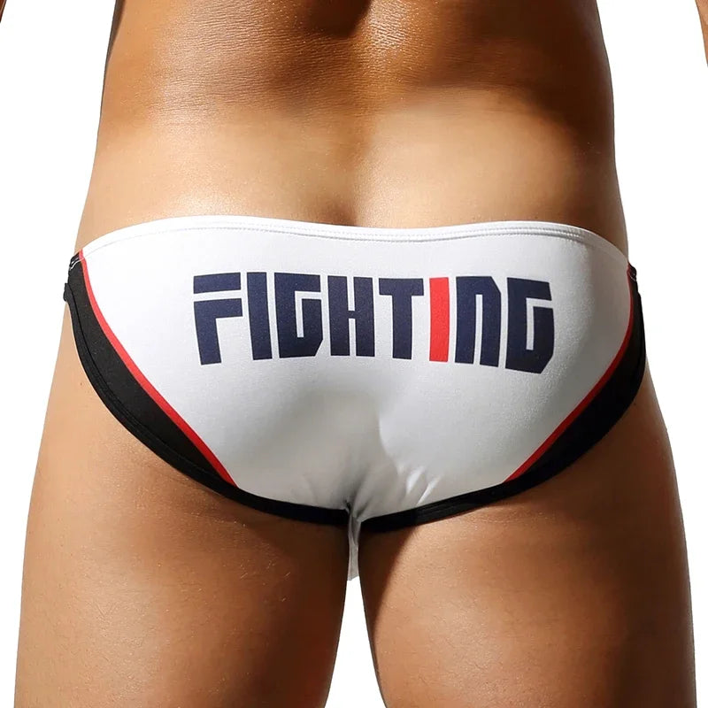 Low-Rise U-Pouch Brief – 4 Colours | M–2XL | Polyester & Elastane