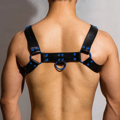 D.M. Faux Leather Body Harness