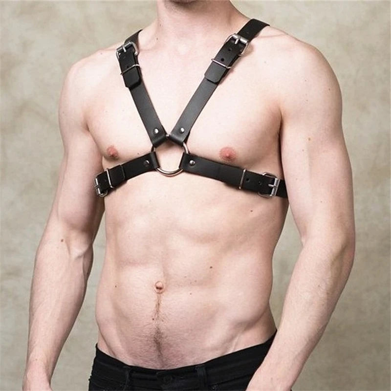 Body Harness Cross – Geometric Cross-Strap Statement Harness | One Size