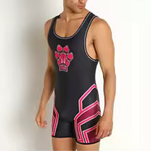 Men's Zipper-Back Singlet – One-Piece Sleeveless Gym & Fitness Top