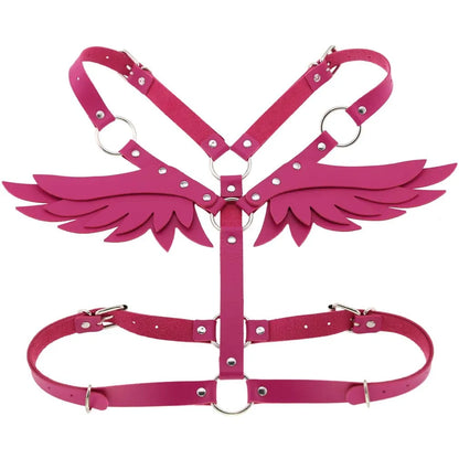 Angel Wings Harness Belt – 6 Colours | Synthetic Leather