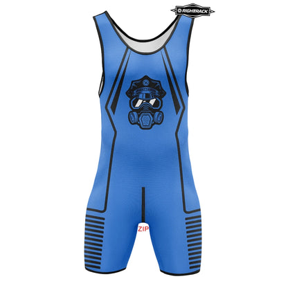 Zipper Singlet Bodysuit – 11 Colours | S–5XL | Polyester