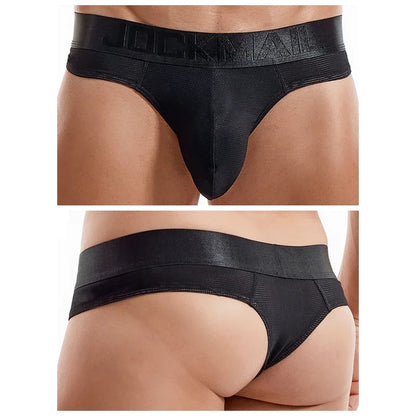Colourful Waistband Thong – 9 Colours incl. Fluor | M–2XL | Nylon & Lycra