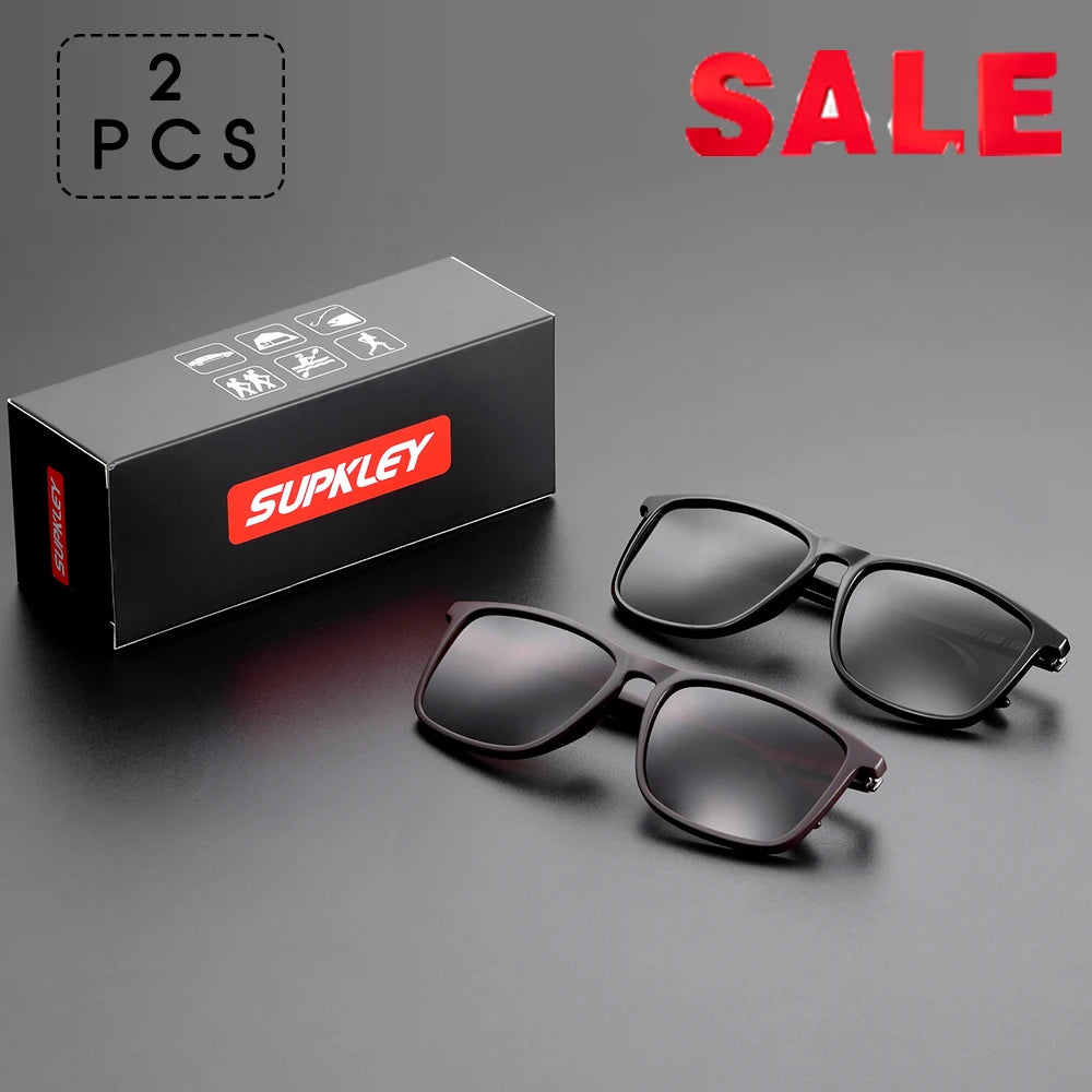 Polarised Square Sports Sunglasses – 13 Colours | One Size | Plastic & TAC