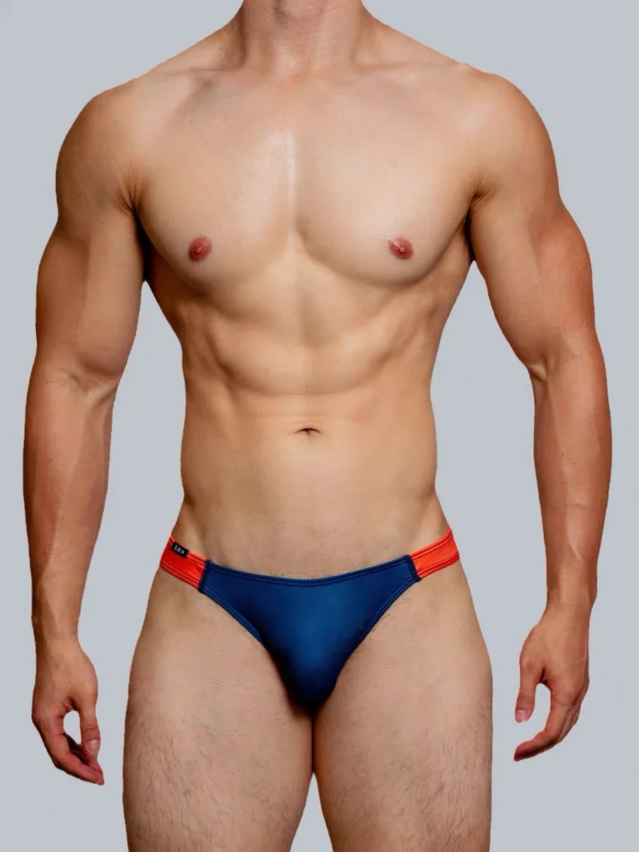 Letter Print Brief – 5 Colours | M–2XL | Polyester & Elastane