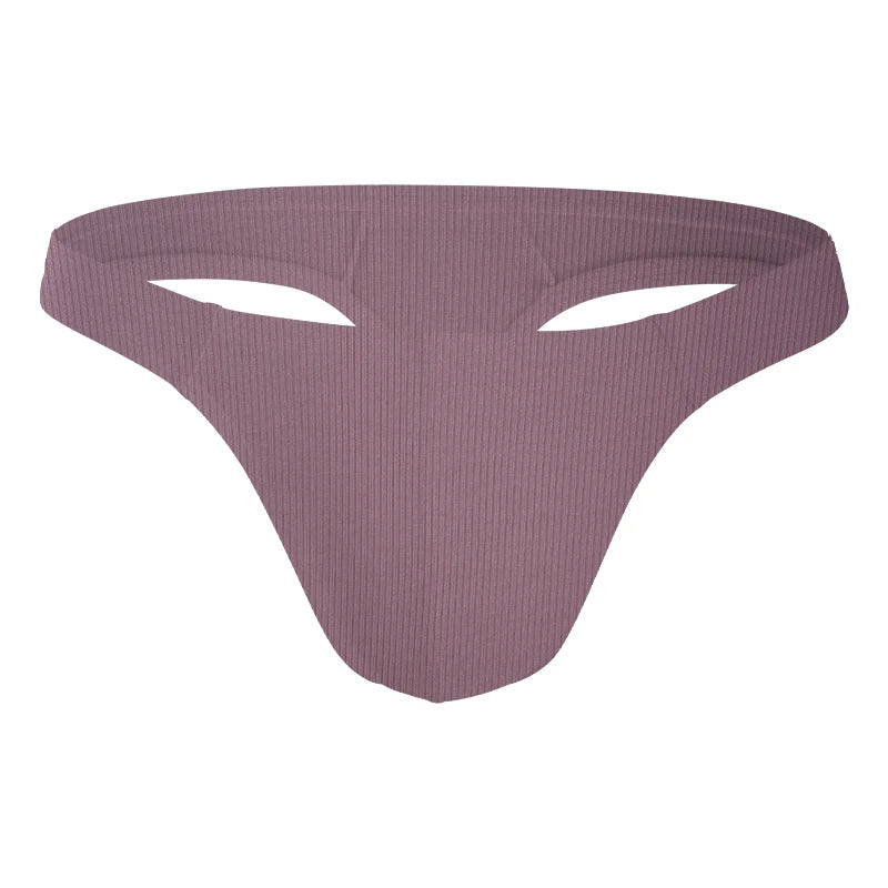 Men's Embossed Jockstrap G-String – Breathable Sexy Underwear with 3D Sculpted Pocket | M–XXL