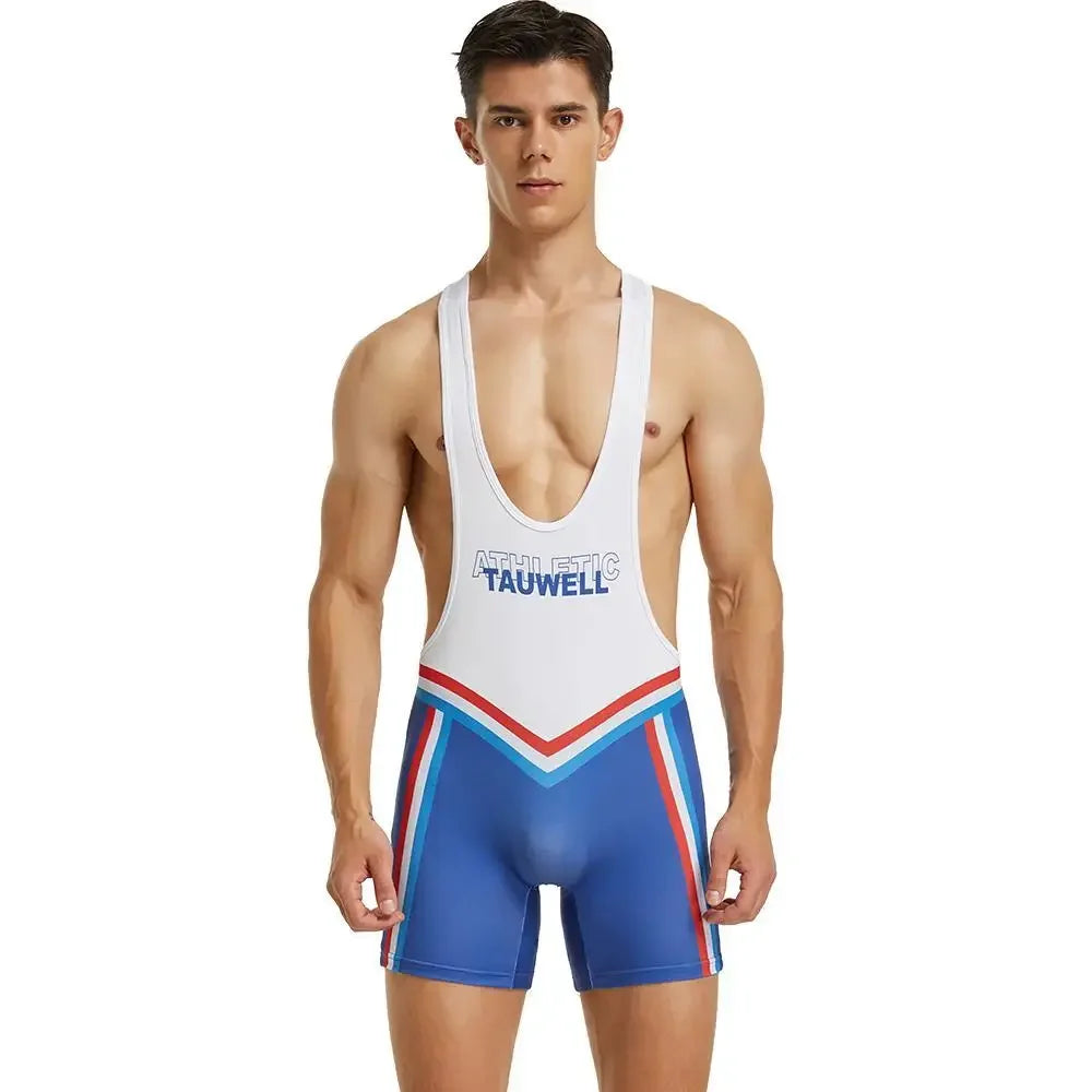 Multi-Colour Wrestling Suit – 3 Colours | M–2XL | Polyester & Lycra