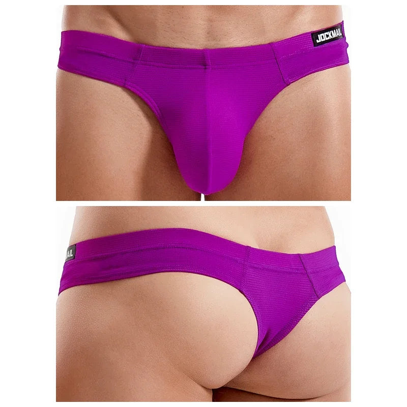 Colourful Thong – 9 Colours incl. Fluor | M–2XL | Nylon & Lycra