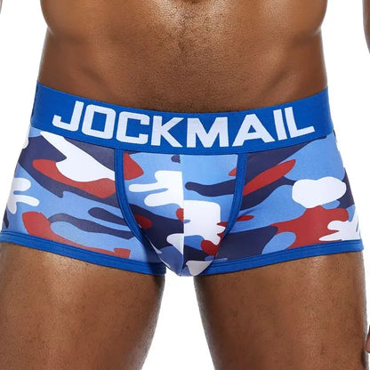 Quick-Dry Camo Boxer Short – 4 Colours | M–2XL | Nylon & Lycra