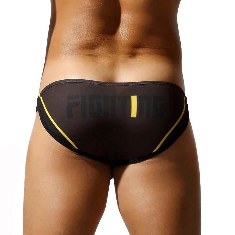 Low-Rise U-Pouch Brief – 4 Colours | M–2XL | Polyester & Elastane
