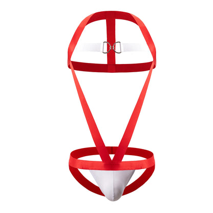 Clever-Men Christmas Bodysuit Harness | Hollow-Out | One Size