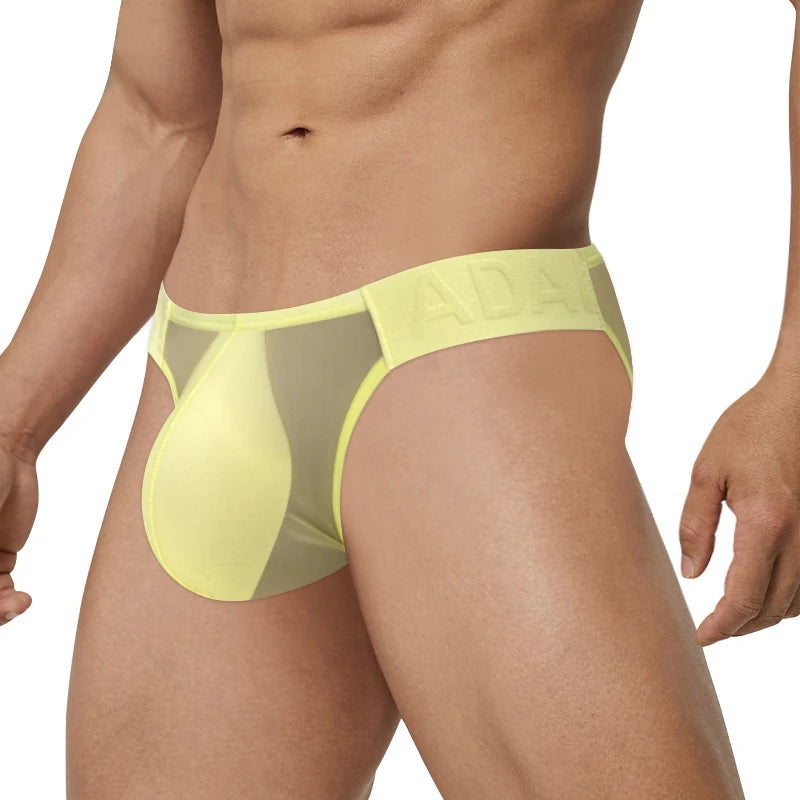 CMENIN Heren Transparante Mesh Slip