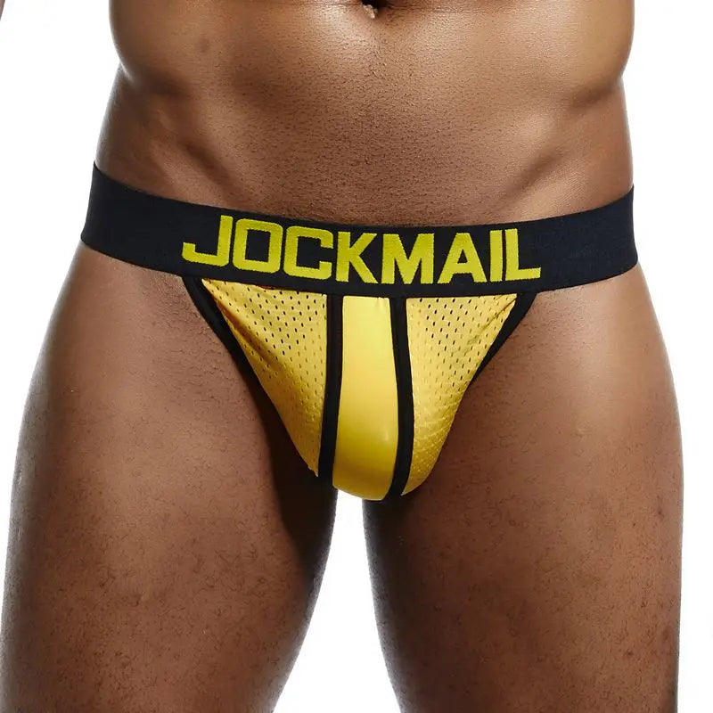 Nylon Jockstrap Brief – 4 Colours | M–2XL | Nylon & Elastane
