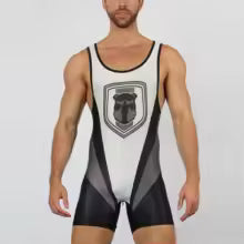 Men's Zipper-Back Singlet – One-Piece Sleeveless Gym & Fitness Top