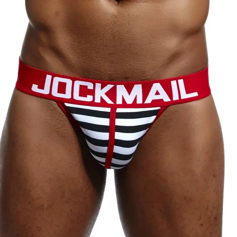 Stripe Print Brief – Bold Graphic Underwear | M–2XL