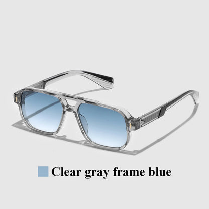 Retro Square Sunglasses – 6 Colours | One Size | Polycarbonate