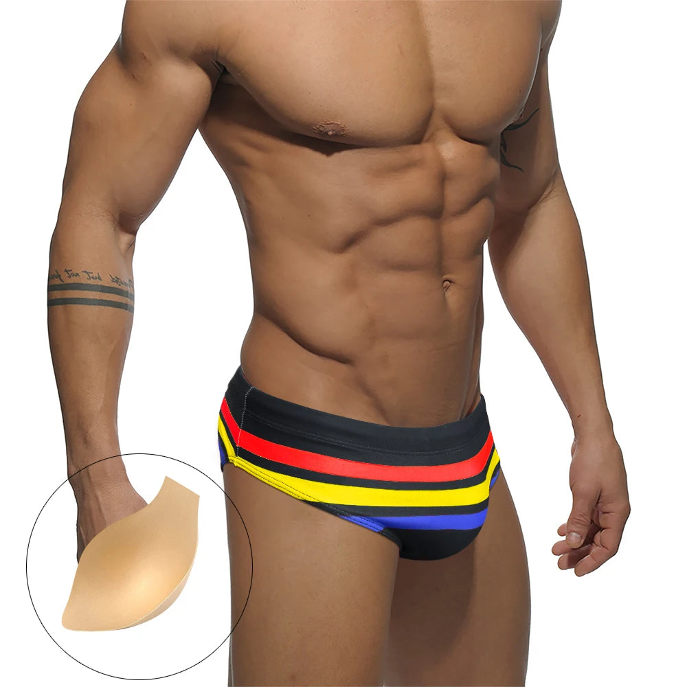 Swimbrief Nasty Comic – 4 Bold Prints | With or Without Pad | M–XXL