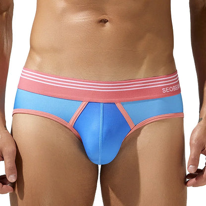 Gradient Low-Rise Briefs – 4 Colours | M–2XL | Polyester & Elastane