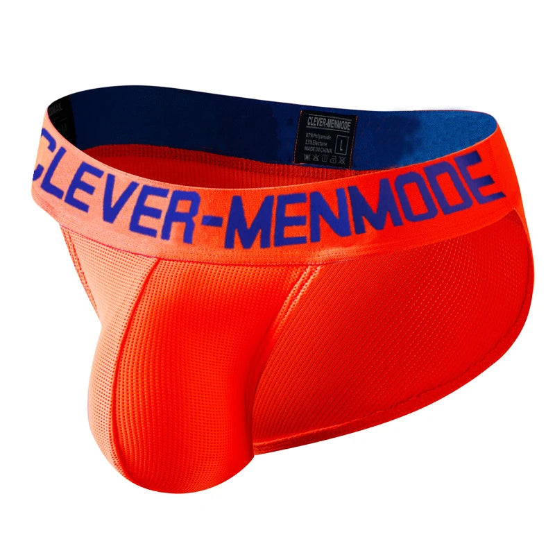 Men's Mesh Brief – Contoured Pouch Sexy Underwear | M–3XL
