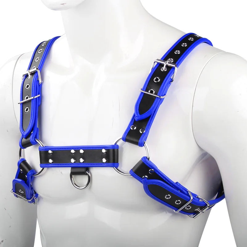 Body Harness – 6 Colours | One Size | Faux Leather