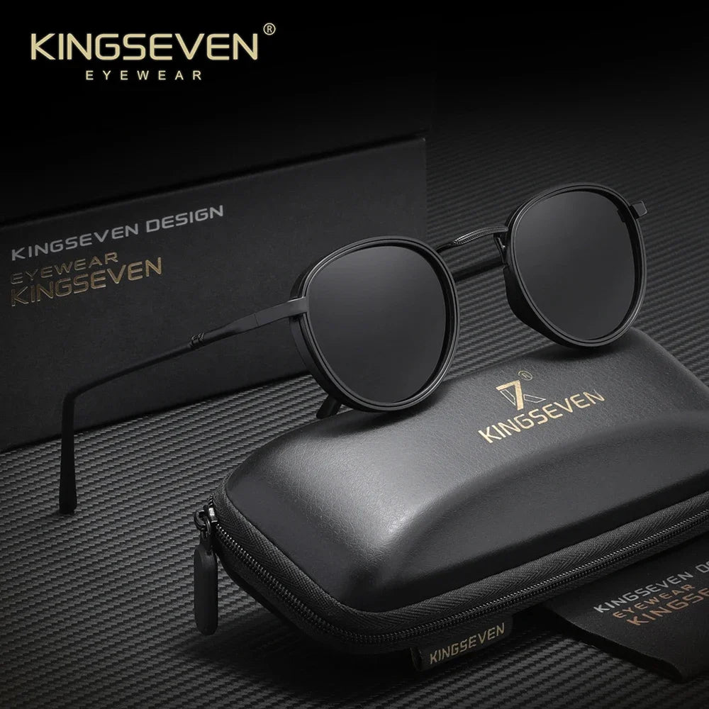 Polarised Vintage Round Sunglasses – 5 Colours | One Size | Alloy & TAC