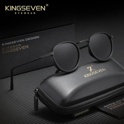 Polarised Vintage Round Sunglasses – 5 Colours | One Size | Alloy & TAC