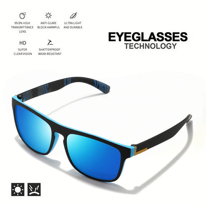 Polarised Square Sports Sunglasses – 7 Styles | UV400 | CE Certified