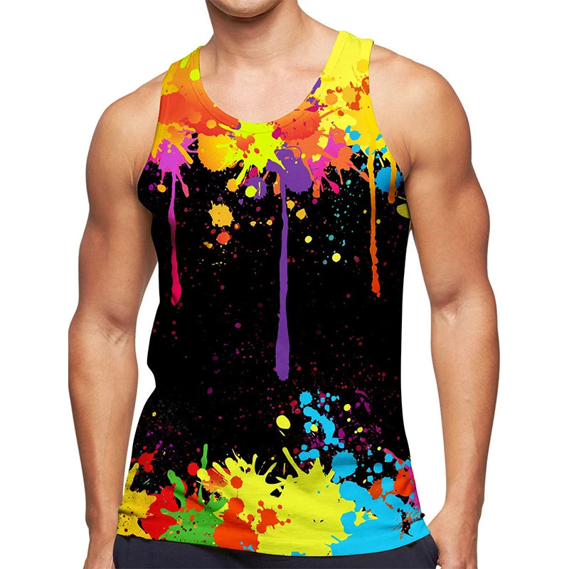 Graphic Print Tank Top | 15 Designs | XS–6XL