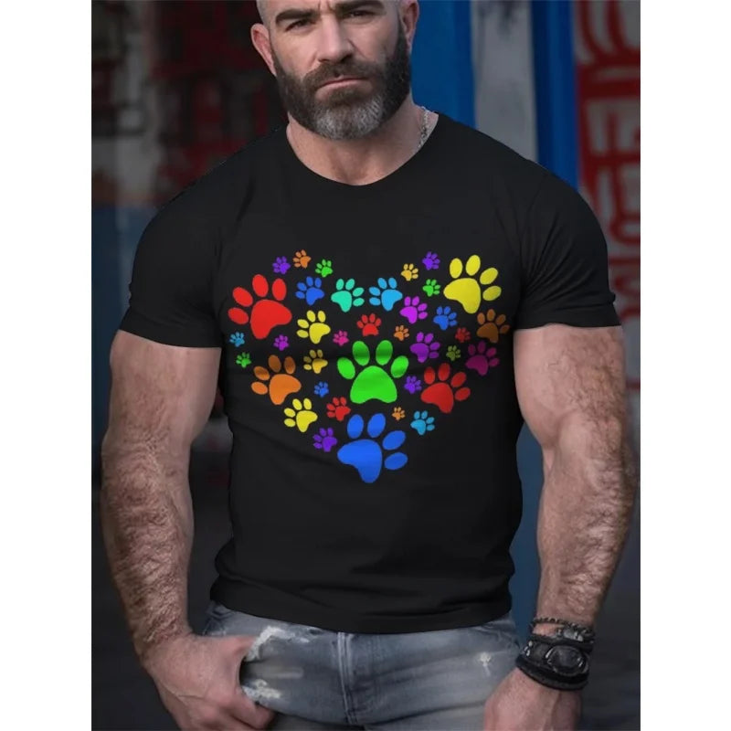 Bear Graphic T-Shirt – 14 Styles | S–6XL | Polyester