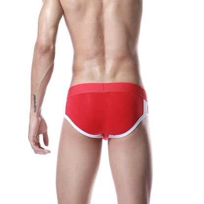 Low-Waist Cotton Brief – 5 Colours | M–2XL | Cotton & Spandex