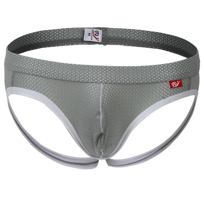 Low-Rise Mesh Jockstrap – 6 Colours | S–XL | Polyester & Spandex