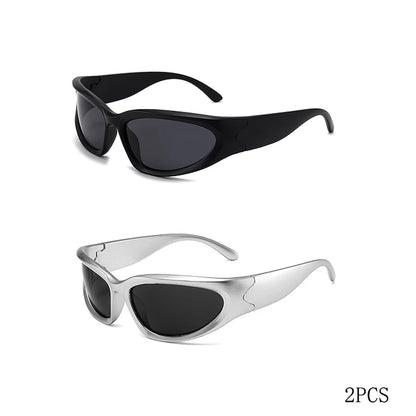 Y2K Oval Sunglasses – UV400 | Single, 2-Pack & 3-Pack