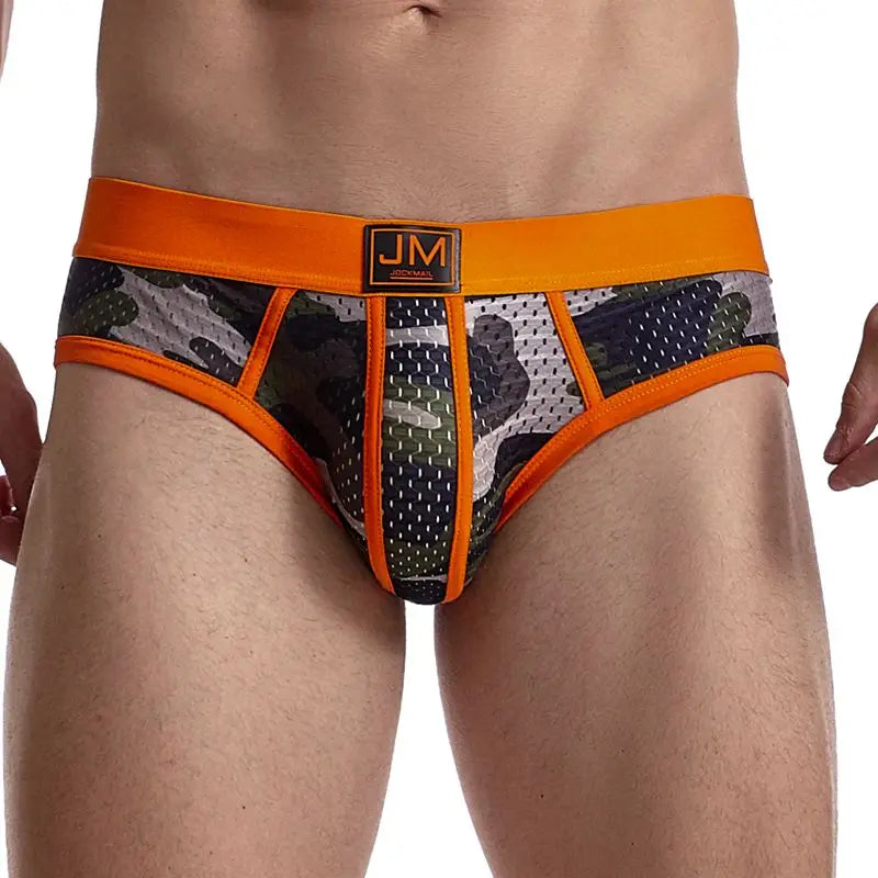 Mesh Brief Camo – Lightweight Mesh Underwear | M–2XL