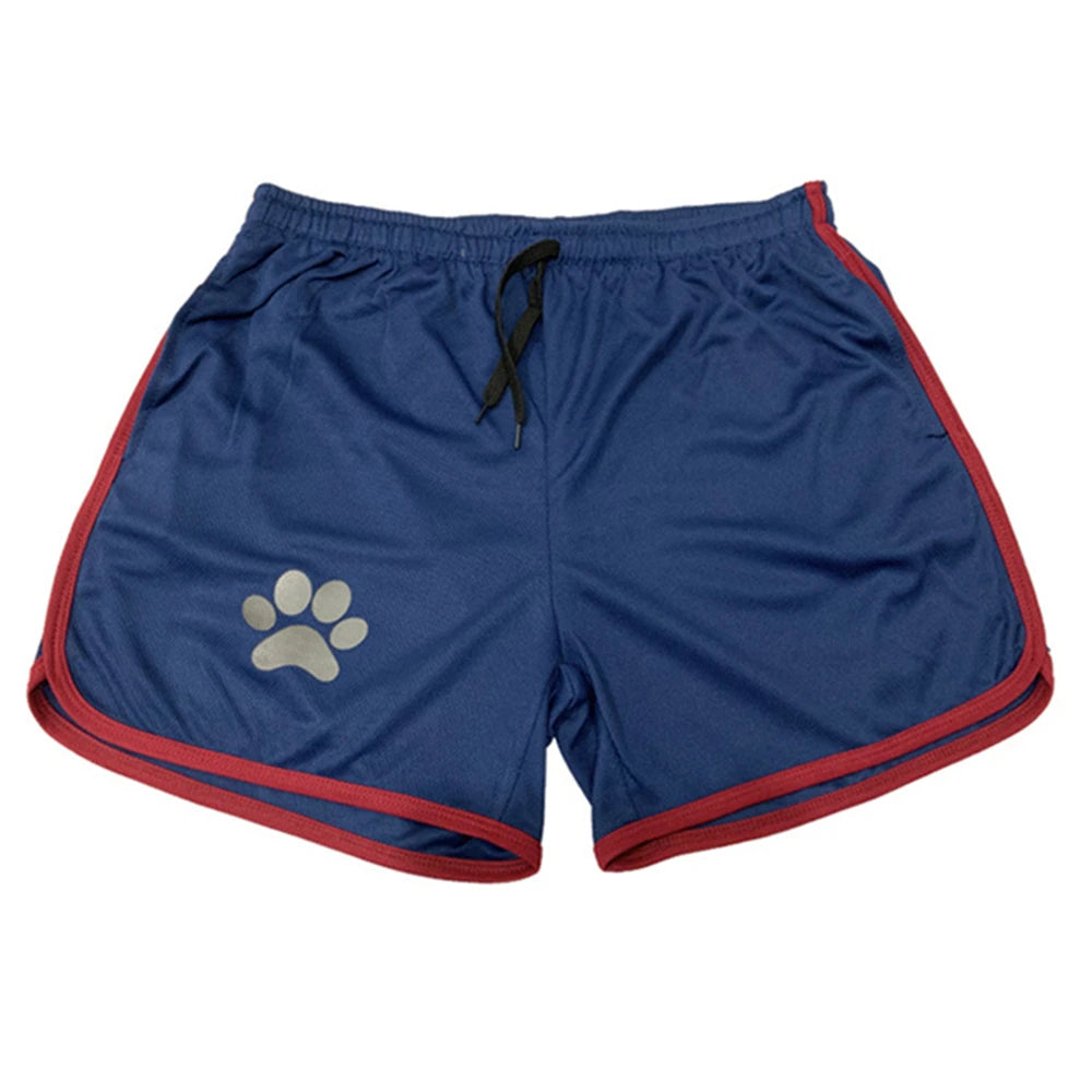 Breathable Mesh Shorts with Paw Print – 17 Colours | Sizes by Weight | M–XXL