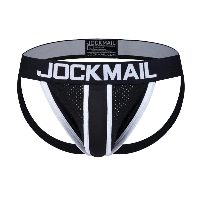 Nylon Jockstrap Brief – 4 Colours | M–2XL | Nylon & Elastane
