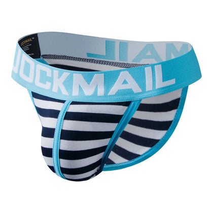 Stripe Print Brief – Bold Graphic Underwear | M–2XL