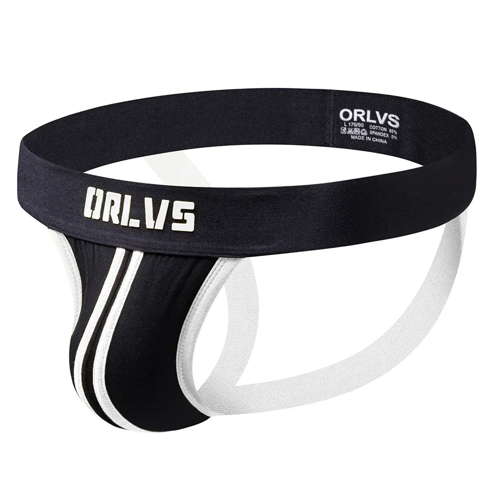 Open-Back Bikini G-String Brief – 4 Colours | M–2XL | Cotton & Elastane