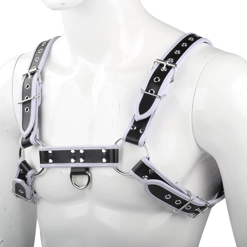 Body Harness – 6 Colours | One Size | Faux Leather