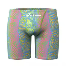 Tropical Print Swim Trunk – 3 Colours | M–XXL | Polyester & Elastane