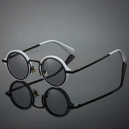 Photochromic Round Sunglasses – UV400 | 6 Colours | Alloy Frame