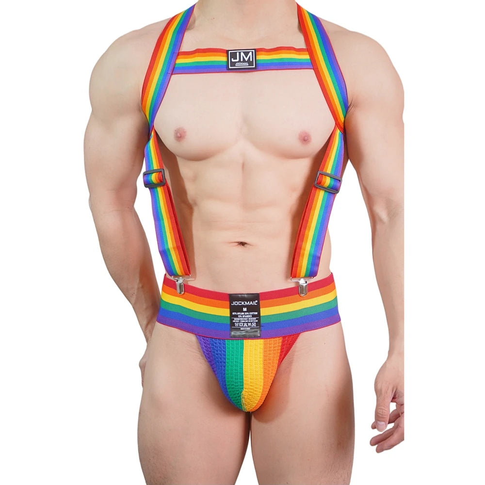 JOCKMAIL Adjustable Harness & Jockstrap Set | 4 Styles | M–XXL