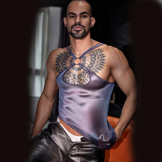 Sheer Gloss Tank Top