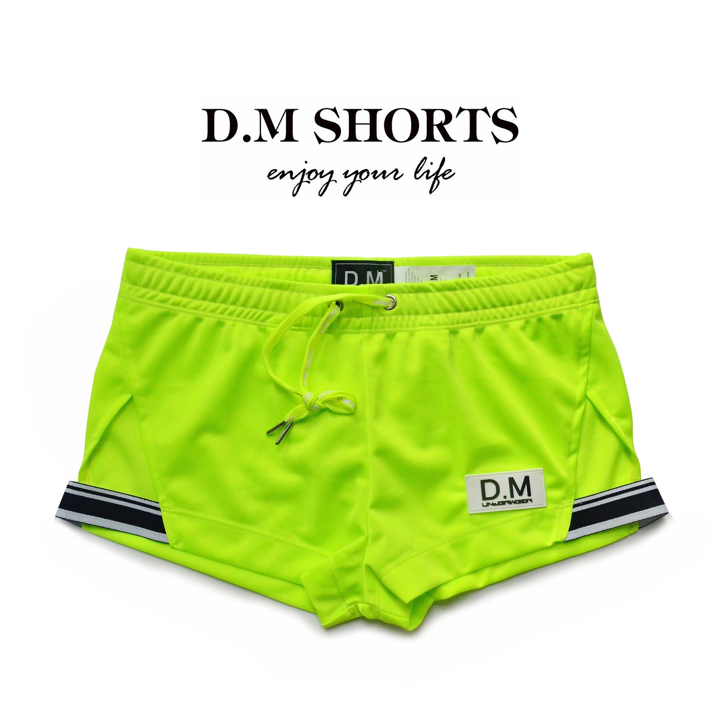 Neon Party Short & Harness Set – 10 Colours | M–2XL | Polyester & Elastane